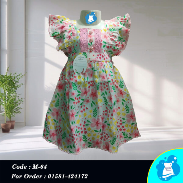 Floral Paradise Cotton Frock