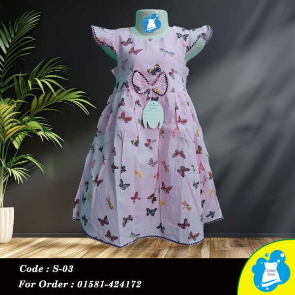 Butterfly Dreams Cotton Baby Frock