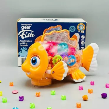 gear fish battery operated